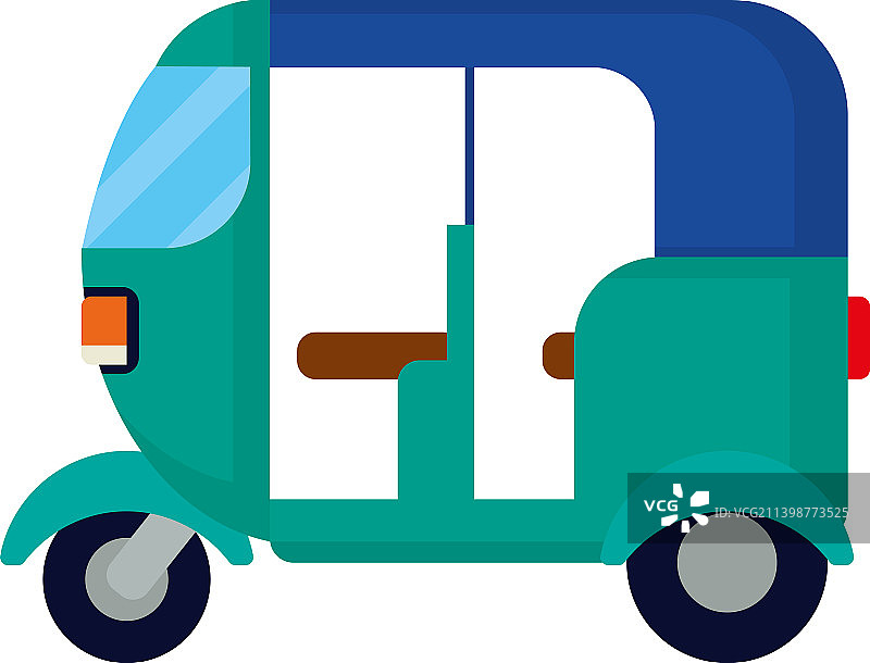 印度嘟嘟车图标图片素材