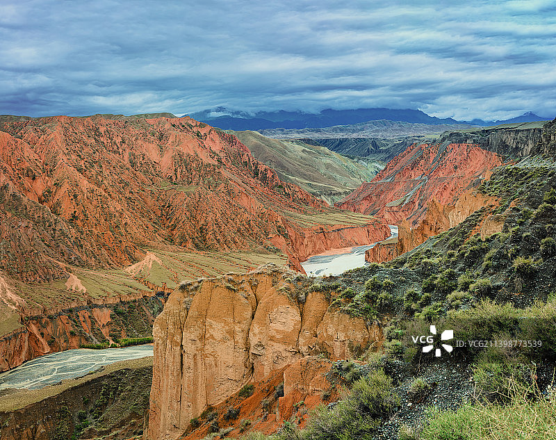新疆安集海大峡谷图片素材