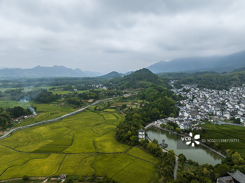 安徽省宣城市旌德县江村图片素材