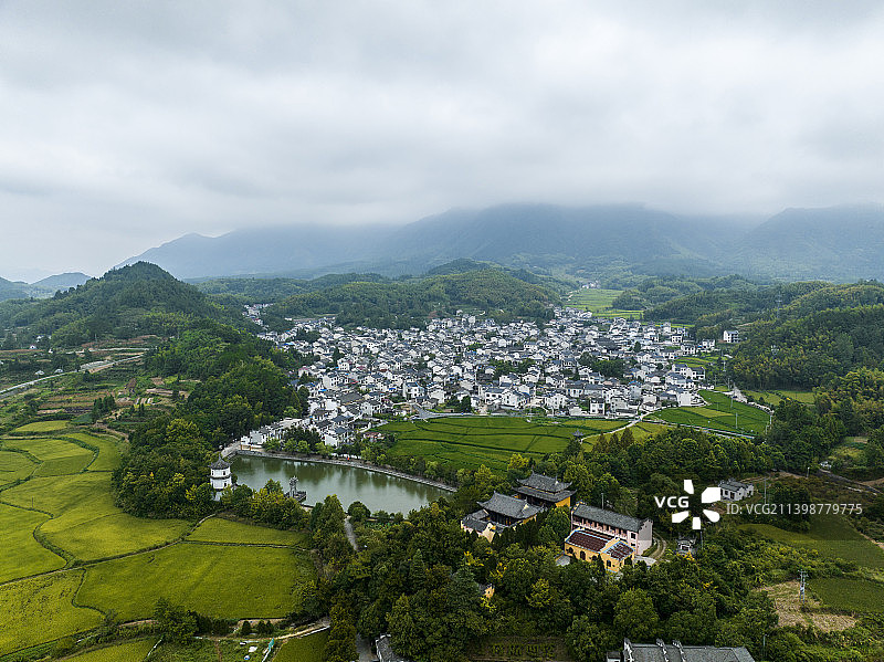 安徽省宣城市旌德县江村图片素材