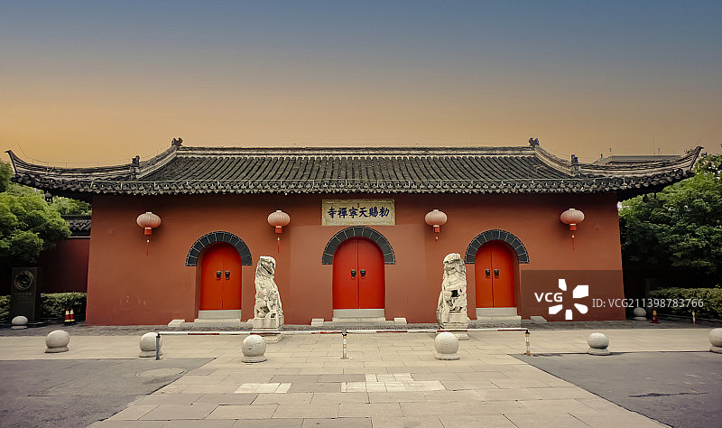 扬州天宁禅寺图片素材