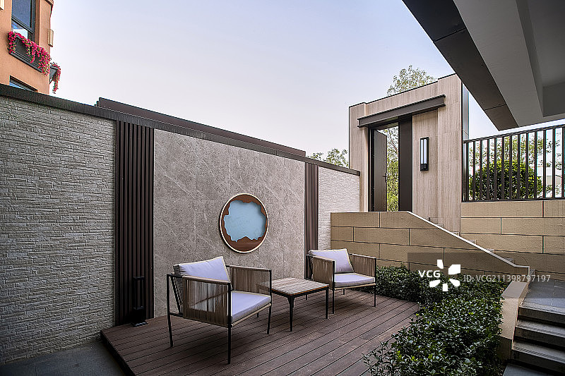 别墅建筑环艺景色图片素材