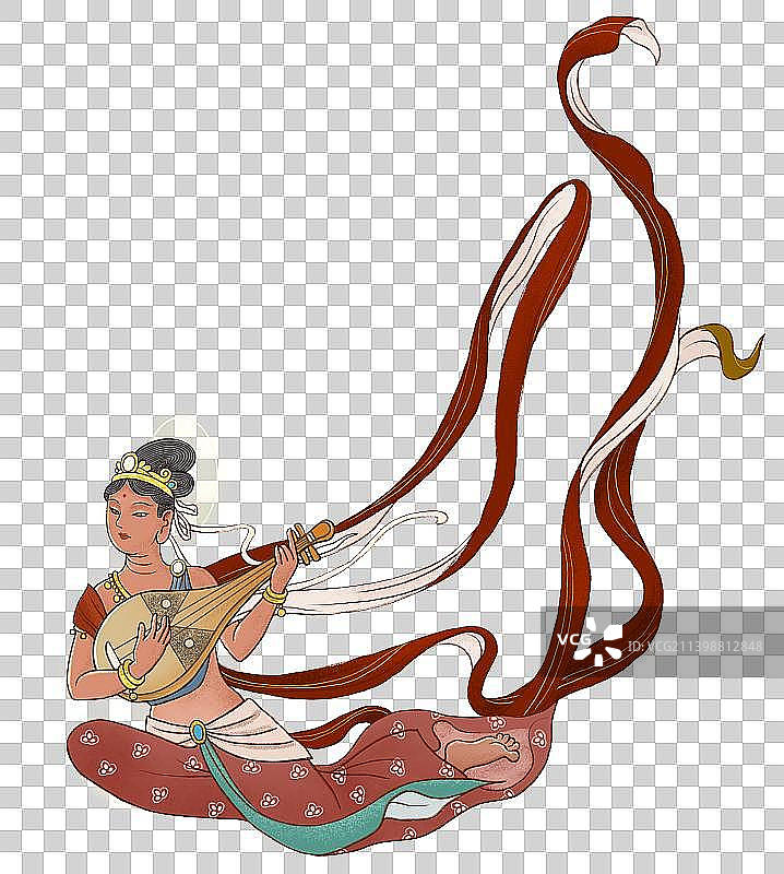 敦煌 飞天元素图片素材