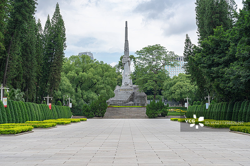广州起义烈士陵园图片素材