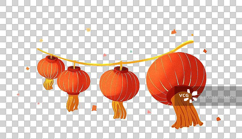 国庆灯笼图片素材