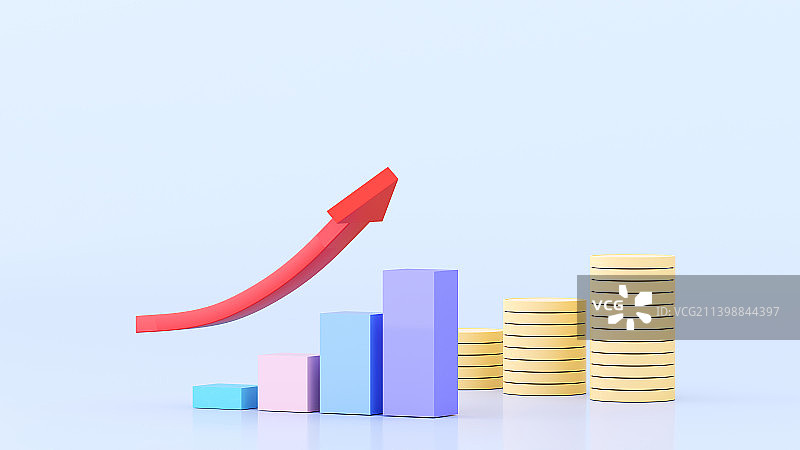 卡通金融基金概念图片素材