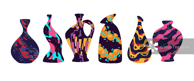 现代陶瓷花瓶图片素材