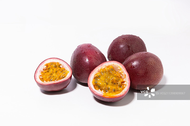 热带水果：百香果图片素材