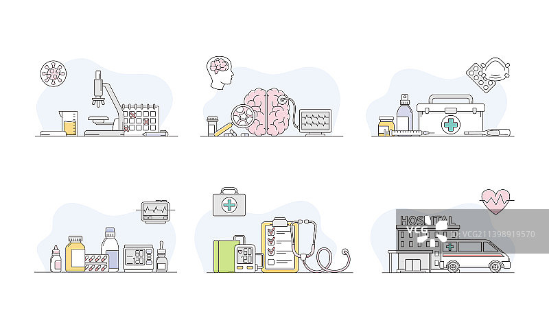 医疗健康帮助诊断分析图片素材