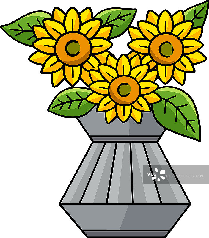 感恩节中心装饰卡通彩色剪贴画图片素材