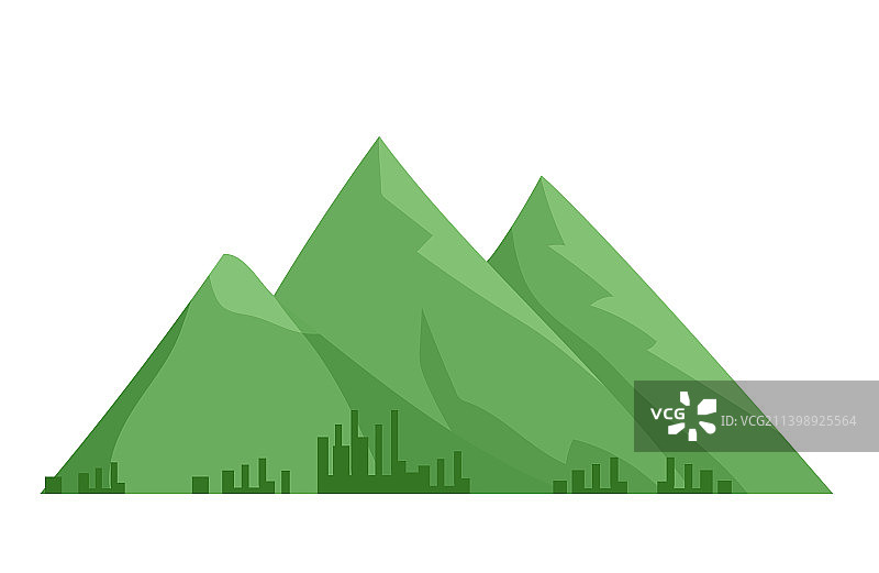 山脉与悬崖图片素材