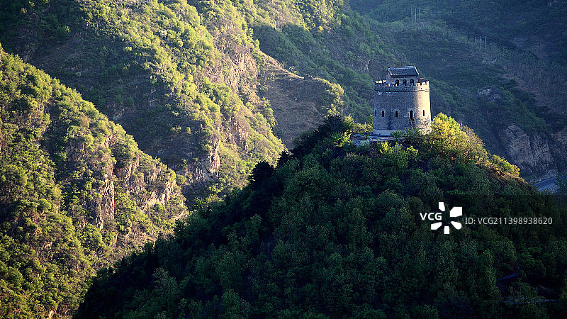 中国天津市蓟州区 “黄崖关长城”图片素材