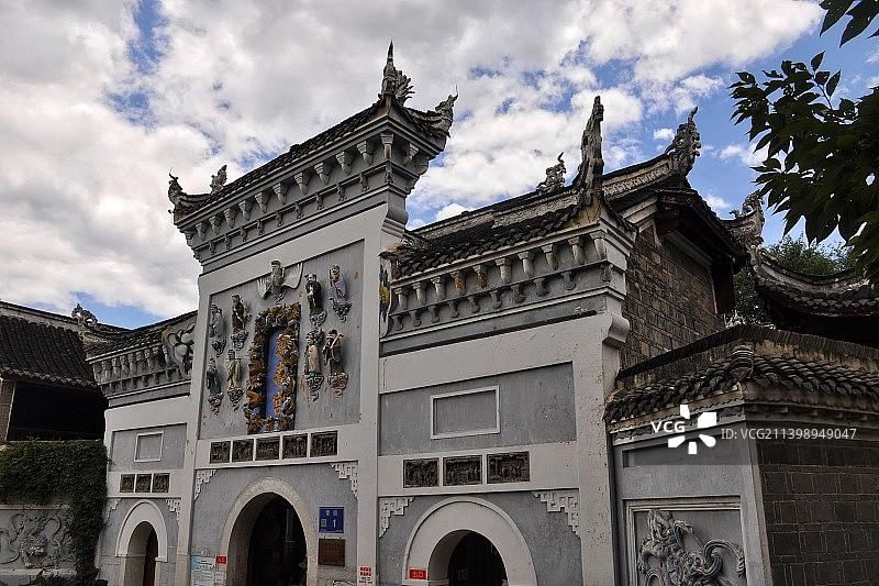 贵州贵阳青岩古镇万寿宫图片素材