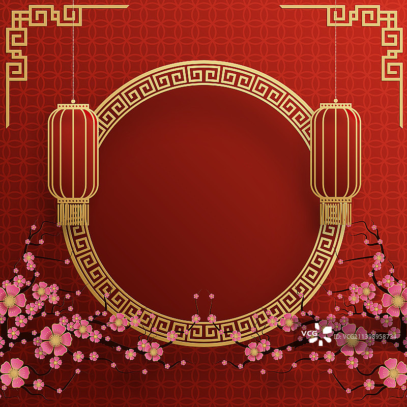 中国风背景 035图片素材