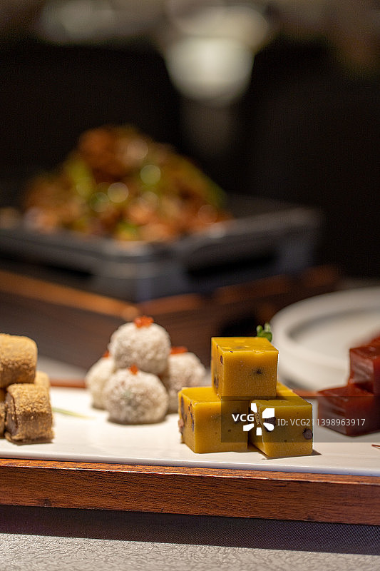 北京特色美食 宫廷四点图片素材