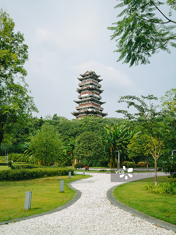 公园里的配套设施图片素材