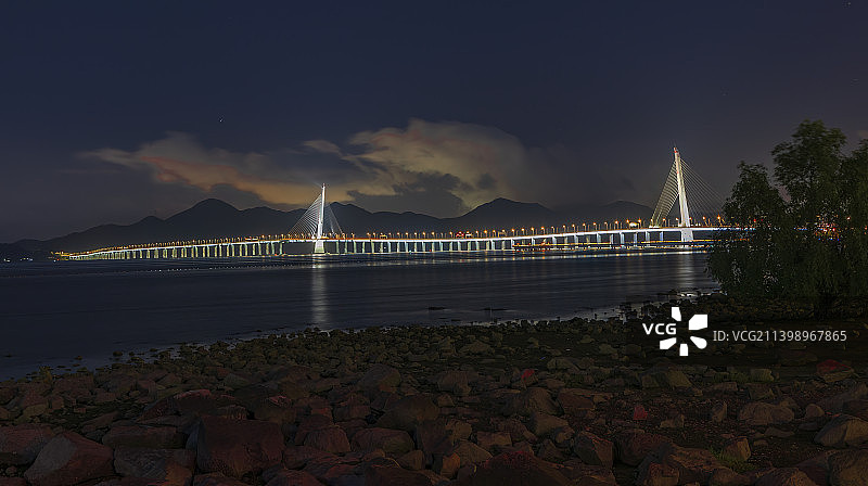 深圳湾大桥图片素材