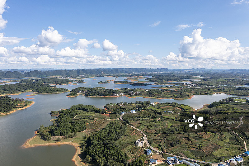贵州省清镇市红枫湖图片素材