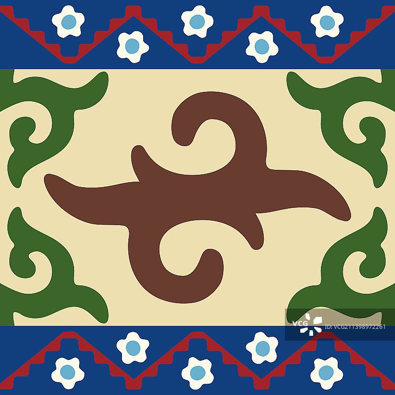 哈萨克游牧部落亚洲设计背景图片素材