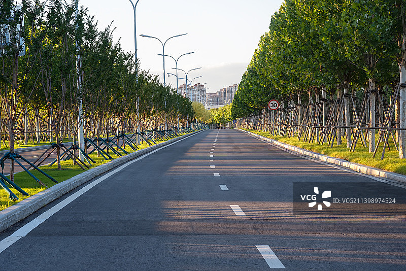 陕西省西安市灞桥区奥体中心图片素材