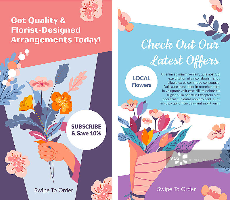 查看我们的优惠花店商品图片素材