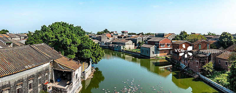 中国广东省肇庆市高要区八卦村图片素材