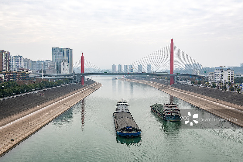 宜昌至喜长江大桥图片素材