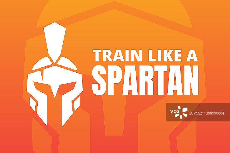 像斯巴达人一样训练健身励志语录图片素材