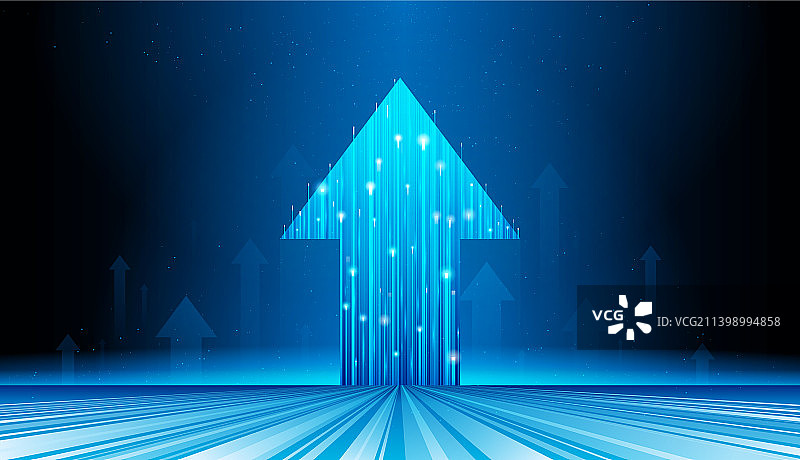 增长箭头标志概念图片素材