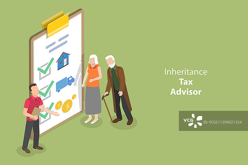 三维等距平面概念图片素材