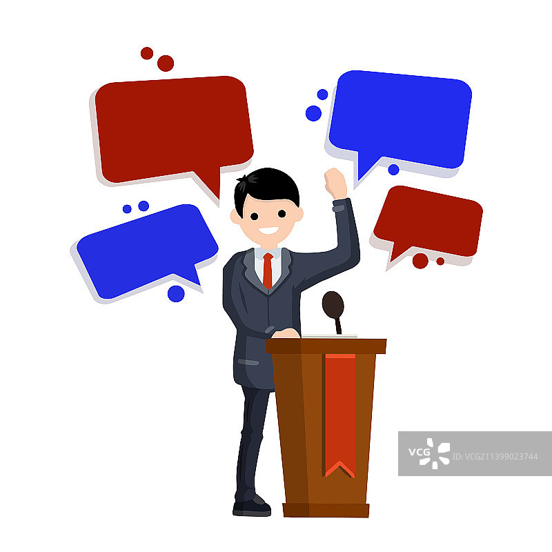 总统选举男性政治家图片素材