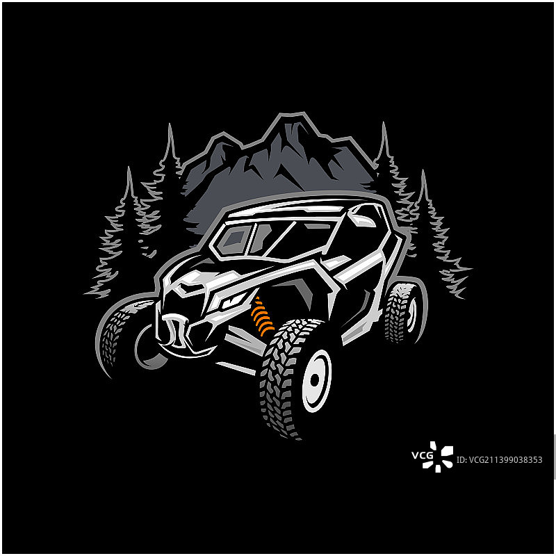 UTV越野车标志图片素材