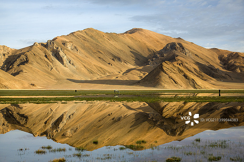 狮泉河国家湿地公园图片素材