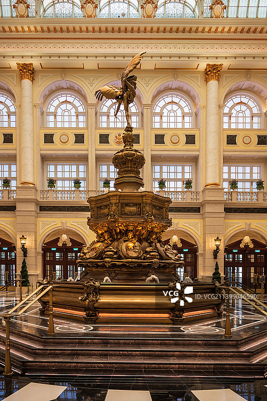 澳门伦敦人酒店大堂空间图片素材