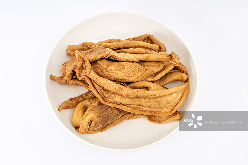 一碟萝卜干菜脯图片素材