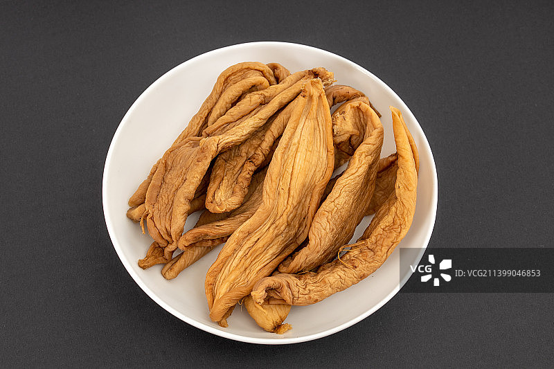 一碟萝卜干菜脯图片素材
