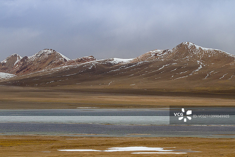 G219阿里狮泉河镇到日土县沿途风光图片素材