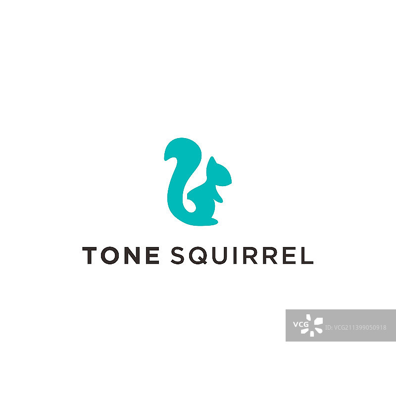 松鼠音乐Logo图标设计图片素材