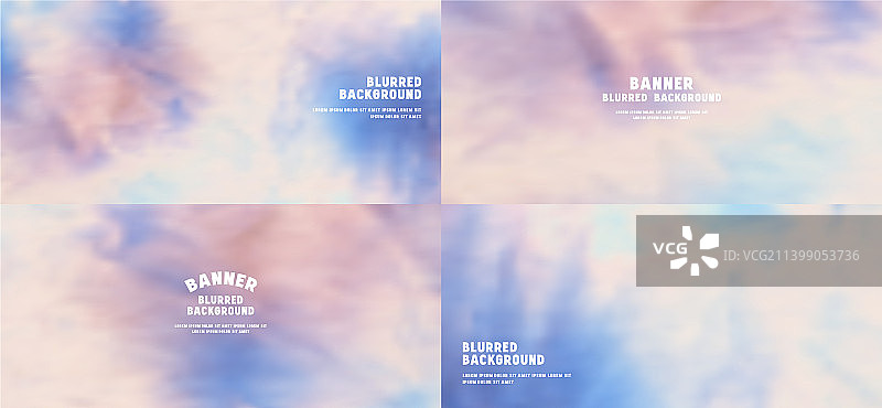 用于banner和宣传单的模糊背景图片素材