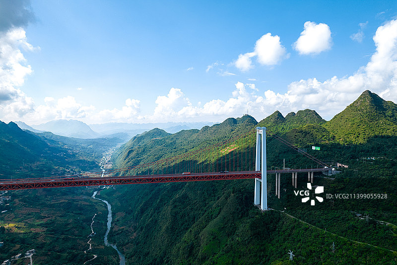 贵州省安顺市坝陵河大桥图片素材