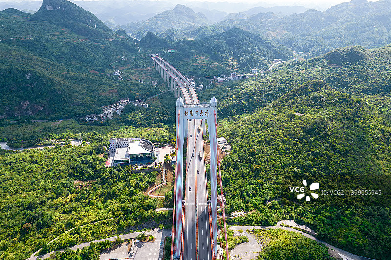 贵州省安顺市坝陵河大桥图片素材