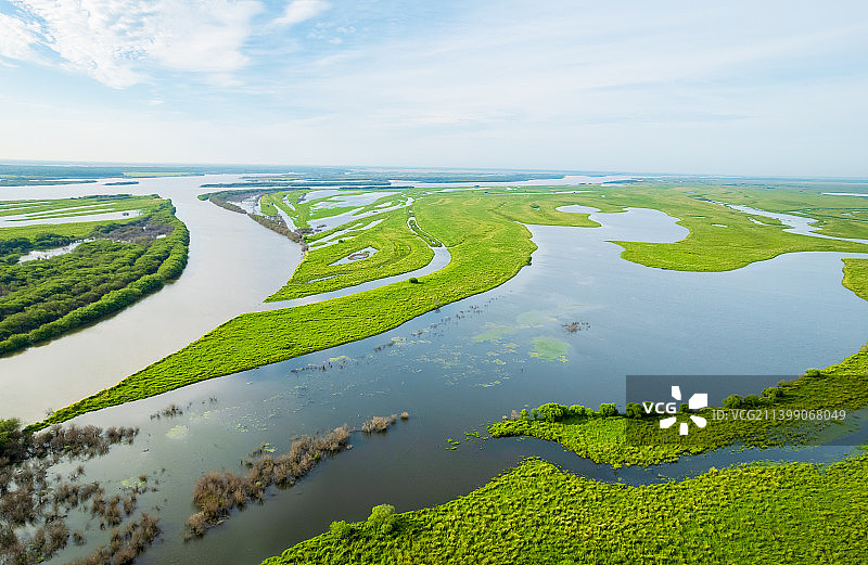 黑龙江佳木斯市抚远乌苏里江乌苏镇图片素材