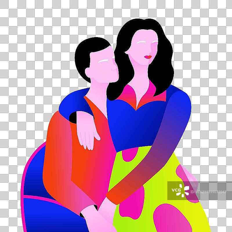 相伴的恋人图片素材