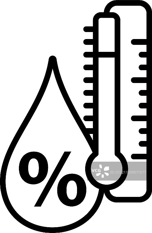 湿度图标图片素材