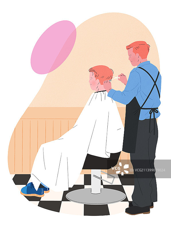 发型、美容院、理发店、发型设计师图片素材