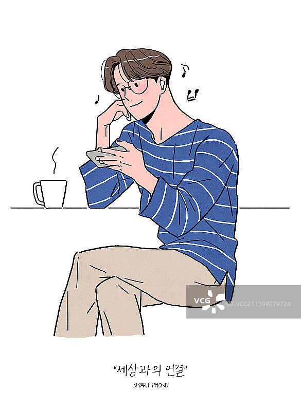 人物、智能手机、移动电话、生活方式、YouTube、休息、爱好、男人图片素材