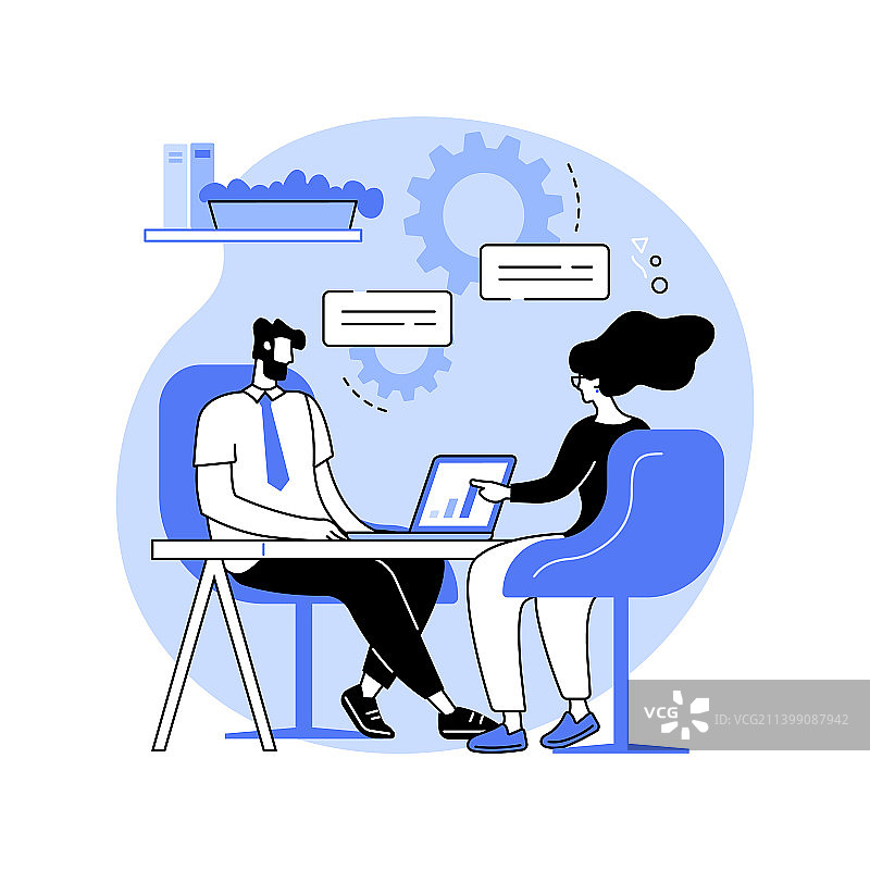 行政教练独立卡通图片素材