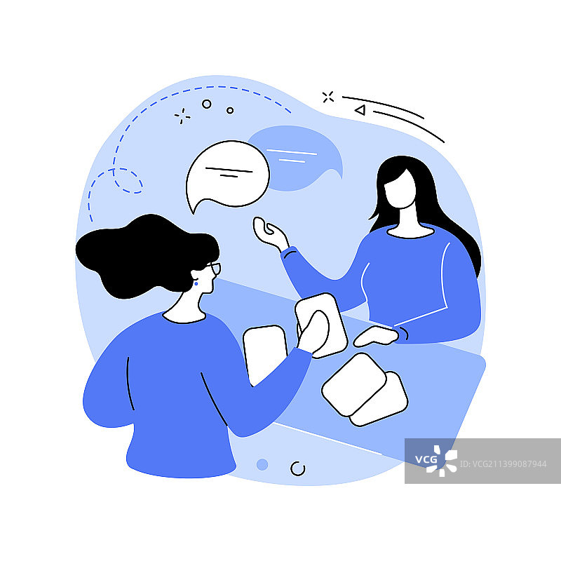 隐喻卡片孤立卡通图片素材