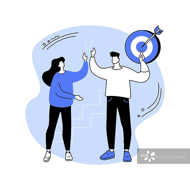 励志教练卡通形象图片素材