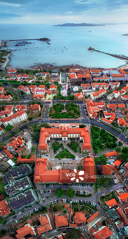 青岛总督府提督府图片素材